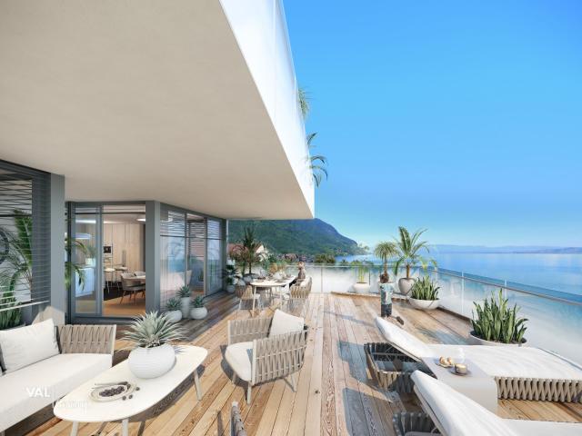 Attique de standing avec terrasse et vue imprenable