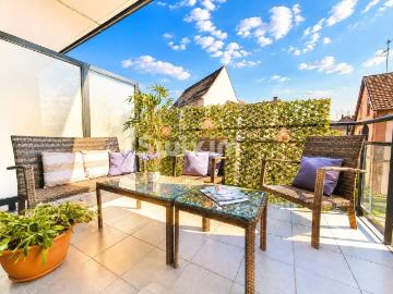 Attique en duplex avec ascenseur 88m² Sélestat