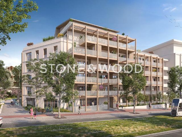 Attique 5 pièces traversant avec grand balcon 112m² Saint Julien en Genevois