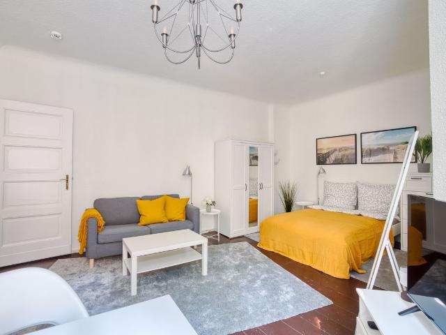 Attractive, fully furnished flat for temporary living + centrally located and well connected +, Berlin Amsterdam Apartments for Rent