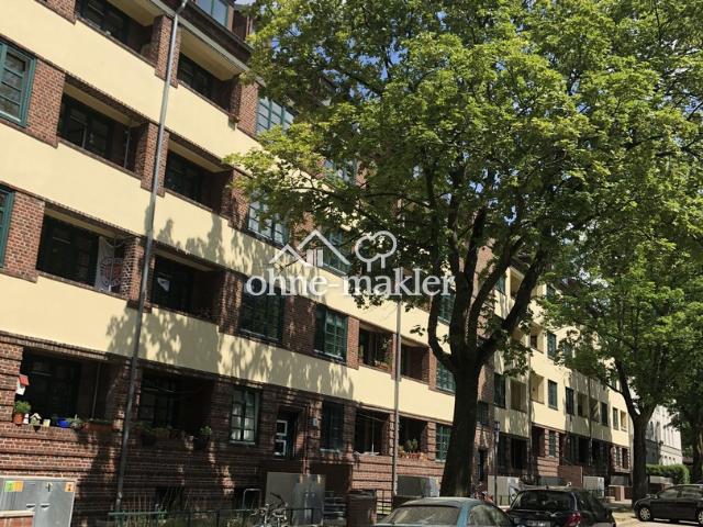 Attraktaktive 2 Zi Wohnung mit Balkon in ruhiger Einbahnstr. nahe des Stadtparks