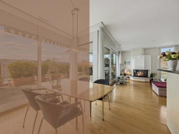 Attraktiv gelegene 4.5 Zimmer Attikawohnung in gepflegtem Zustand