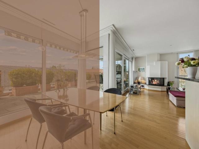 Attraktiv gelegene 4.5 Zimmer Attikawohnung in gepflegtem Zustand