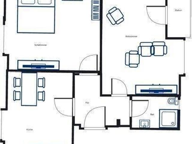 Attraktiv! Interessante 2 Zimmer Wohnung