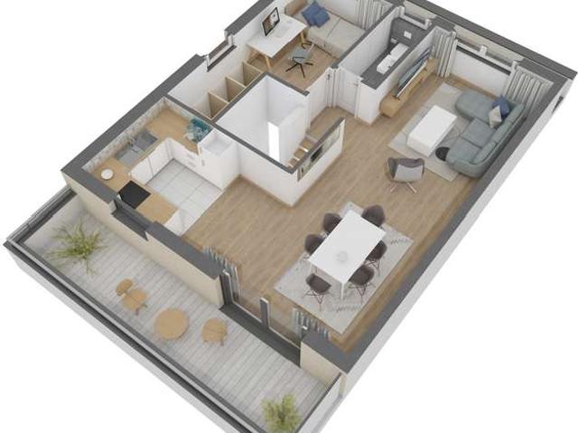 Attraktive Maisonette Wohnung mit 4,5 Zimmer und Dachterrasse