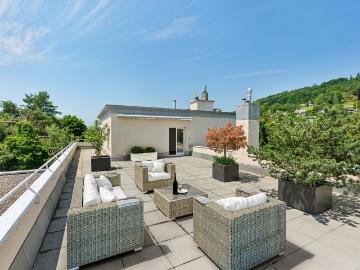 Attraktive Attikawohnung mit grosser Dachterrasse
