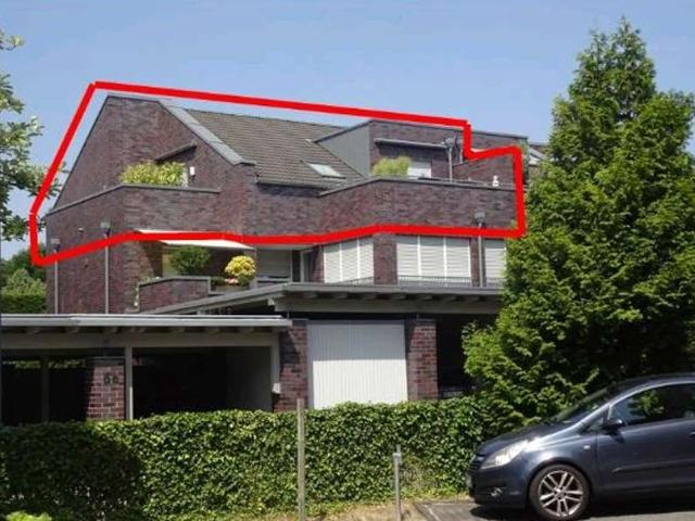 Attraktive Dachgeschosswohnung mit zwei Terrassen und Garage in gefragter Lage von 45894 Gelsenkirch