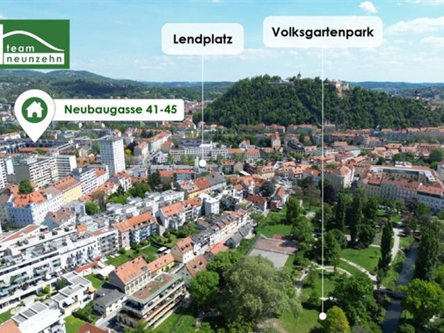 Attraktive Gartenwohnung im Grazer Trendviertel Leben im Herzen von Graz Lend!