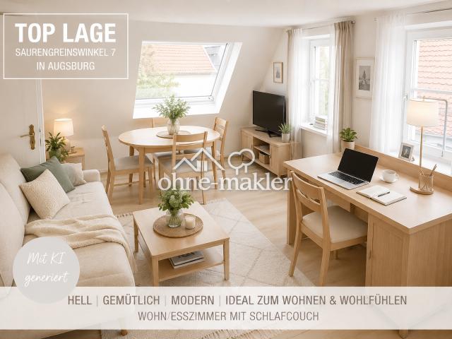 Attraktive & helle DG Wohnung TOP LAGE in der Altstadt Provisionsfrei