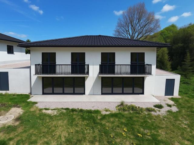 Eigenheim statt miete unter 200k! Attraktive Rohbau – Doppelhaushälften mit Garage und sonnigem Garten zum Selbstausbau in ruhiger Siedlungslage in Bruckmühl H6/1, H6/2