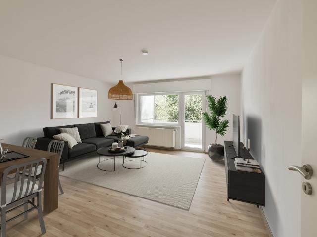 Attraktive, schöne und helle 3 Zimmer Wohnung mit Balkon