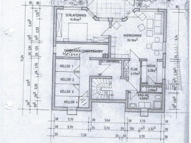 ATTRAKTIVE SOUTERRAINWOHNUNG IN BEVORZUGTER STADTLAGE VON KAISERSESCH