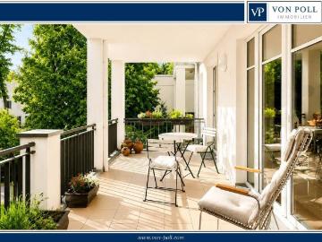 Attraktive vermietete 2 Zimmer Wohnung mit großem Südwestbalkon in ruhiger Toplage von Schlachtensee