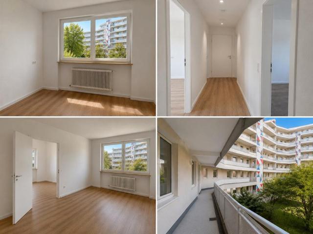 Attraktive WG Kapitalanlage: Sanierte 3 Zimmer Wohnung mit Balkon