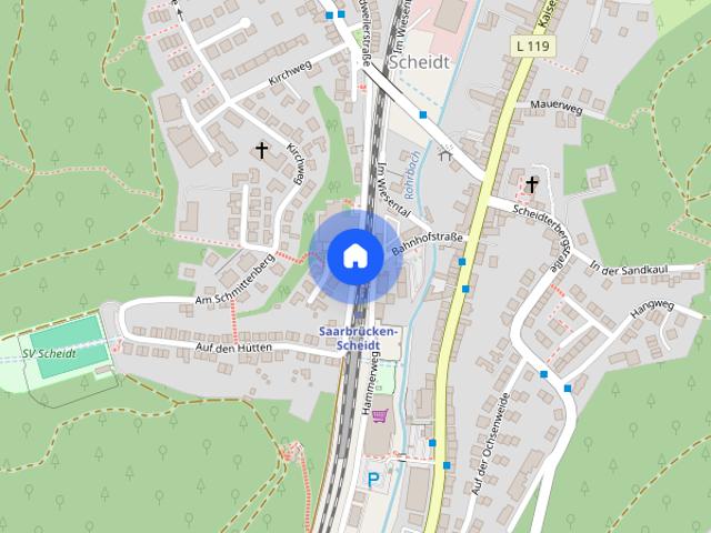 Attraktive Wohnung in Saarbrücken Scheidt mit Balkon und Stellplatz!