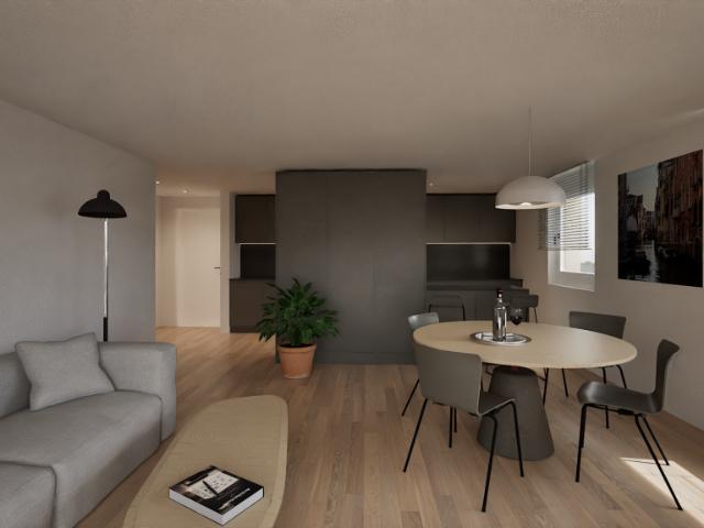 Attraktive Wohnung mit sonniger Terrasse in Brig Glis
