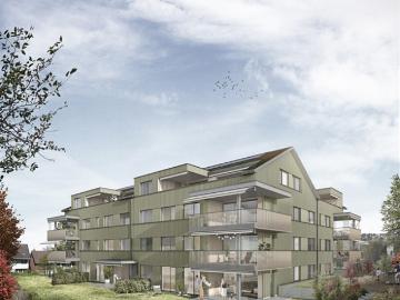 Attraktive Wohnung mit Waldsicht