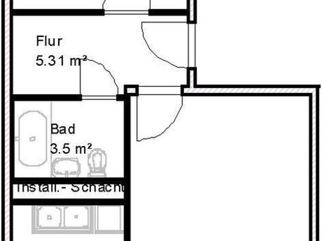 Attraktive Zwei Zimmerwohnung mit Balkon!