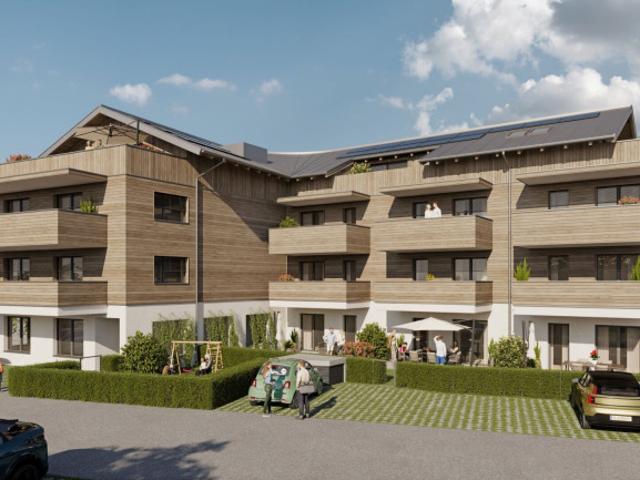 Attraktive 123m² Dachgeschosswohnung in Wals!