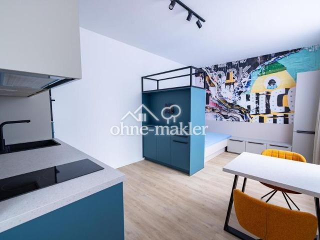 Attraktive 1 Zimmer Neubauwohnung Vollmöbliert WE 02