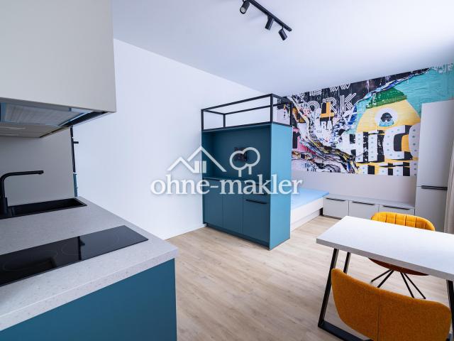 Attraktive 1 Zimmer Neubauwohnung Vollmöbliert WE 79