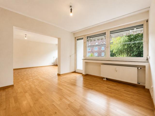 ATTRAKTIVE 2,5 ZIMMER WOHNUNG MIT SÜDLOGGIA IN KREFELD INRATH ZU KAUFEN!