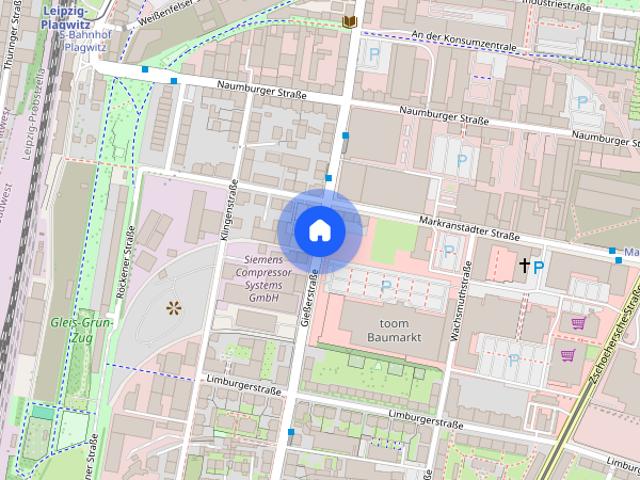 attraktive 2 Raum Wohnung in Leipzig *TOP* citynah zentral in Plagwitz