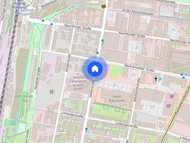 attraktive 2 Raum Wohnung in Leipzig *TOP* citynah zentral in Plagwitz WE geeignet und absofort