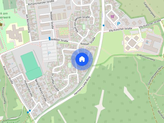 Attraktive 2 Raum Maisonette Wohnung in ruhiger, naturnaher Lage von Bad Kösen