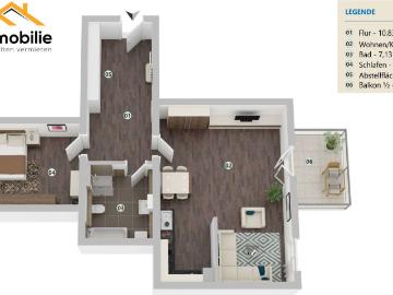 Horst Mariental - Keller, Balkon