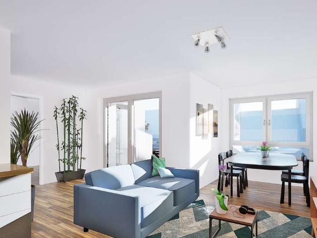 Attraktive 2 Zimmer Neubauwohnung mit Loggia im Herzen von Köln Ehrenfeld