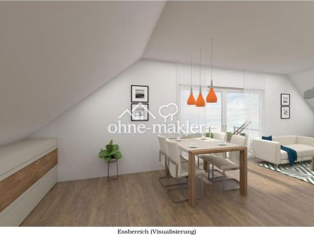Attraktive 2 Zimmer Dachgeschosswohnung in begehrter Lage