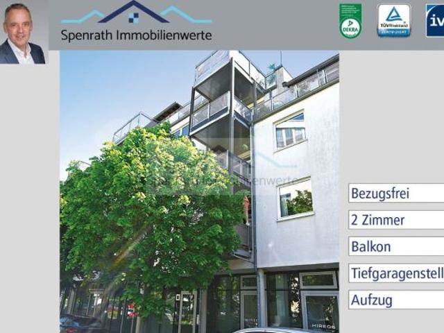 Attraktive 2 Zimmer Eigentumswohnung mit großem Balkon und Tiefgaragenstellplatz