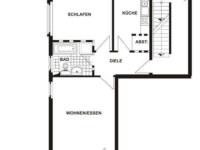 Attraktive 2 Zimmer Wohnung im Erdgeschoss in Norderstedt