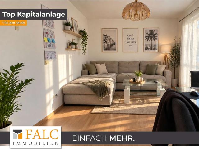 ATTRAKTIVE 2 ZIMMER WOHNUNG MIT BALKON, AUFZUG & TIEFGARAGENSTELLPLATZ