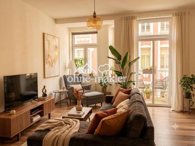 Attraktive 2 Zimmer Wohnung mit Balkon in zentraler Lage von Schwerin