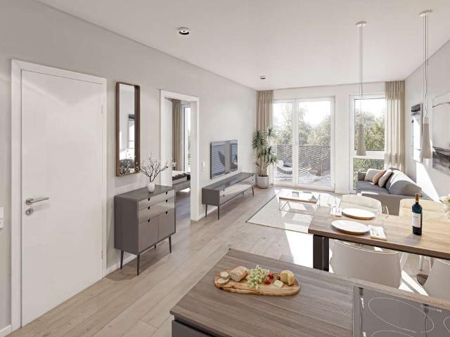 Attraktive 2 Zimmer Wohnung mit Balkon & nachhaltiger Bauweise