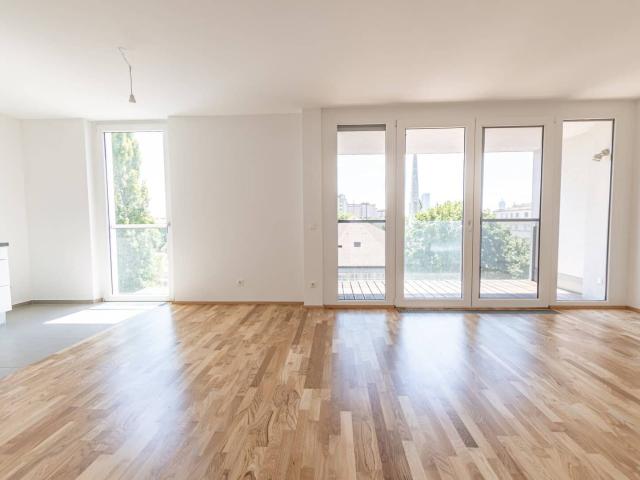 Attraktive 2 Zimmer Wohnung mit Loggia undinkl. Garagenplatz nahe Klinik Floridsdorf – ideal für Singles