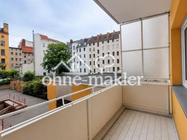 Attraktive 2 Zimmer Wohnung mit zwei Balkonen in begehrter Lage von Berlin Kreuzberg
