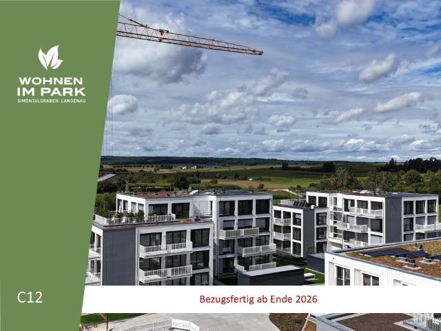 ATTRAKTIVE 2 ZIMMER WOHNUNG WOHNEN IM PARK IN LANGENAU C12