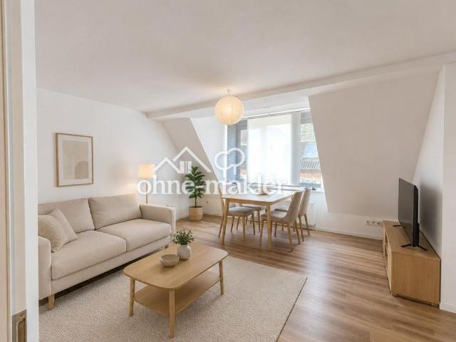 Attraktive 3 Zimmer Maisonette mit Balkon und Schlossblick in zentraler Lage von Schwerin