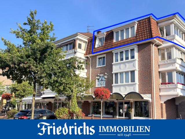 Attraktive 3 Zimmer Obergeschosswohnung mit Loggia im Zentrum von Bad Zwischenahn