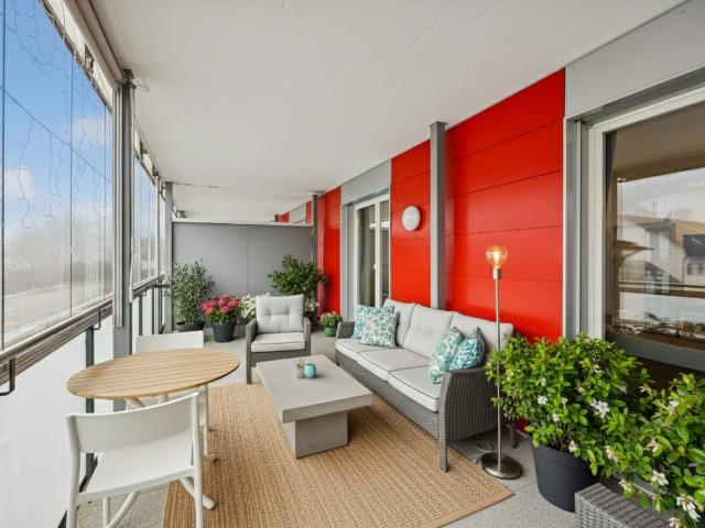 Attraktive 3 Zimmer Eigentumswohnung mit 28.6 m² Terrasse und Lift