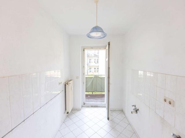 Attraktive 3 Zimmer Wohnung mit Balkon und Keller in Leipzig Reudnitz