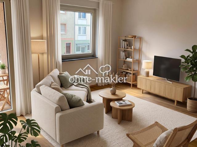 Attraktive 3 Zimmer Wohnung mit Balkon zwischen Neustadt und Zollhafen