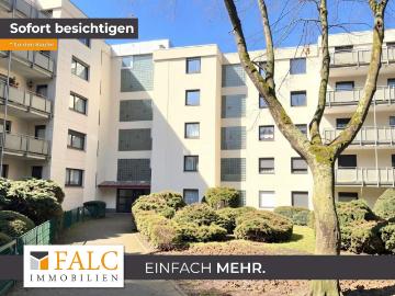 Attraktive 3 Zimmer Wohnung mit großem Balkon und Weitblick im Wohnpark Bergheim