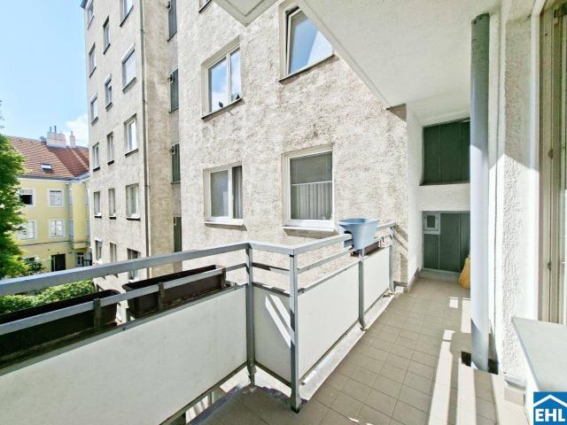 Attraktive 3 Zimmer Wohnung mit Loggia nähe der Mariahilfer Straße!