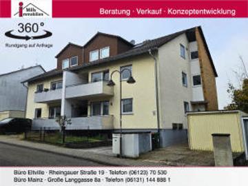 Attraktive 3 ZKB Wohnung mit Balkon in naturnaher Lage