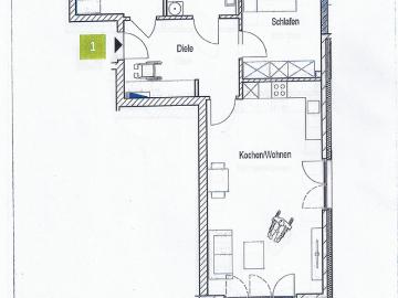 Attraktive 4,5 Zimmer Wohnung über den Dächern von Sprötze