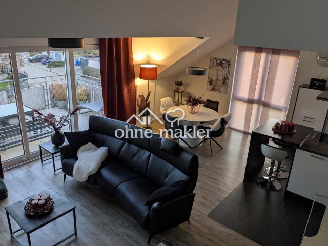 Attraktive 4 Zimmer Maisonette Wohnung. Preis inkl. TG und Außenstellplatz